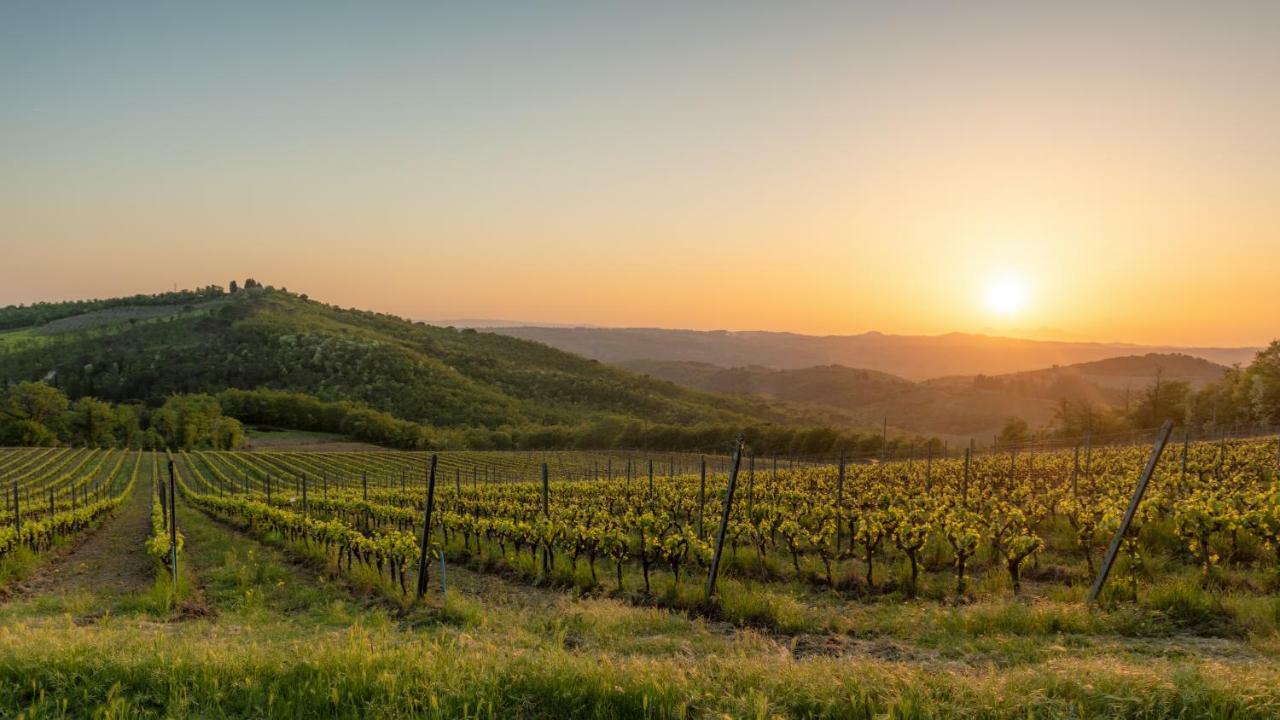 Вілла Poggio Al Sole Badia A Passigano Екстер'єр фото